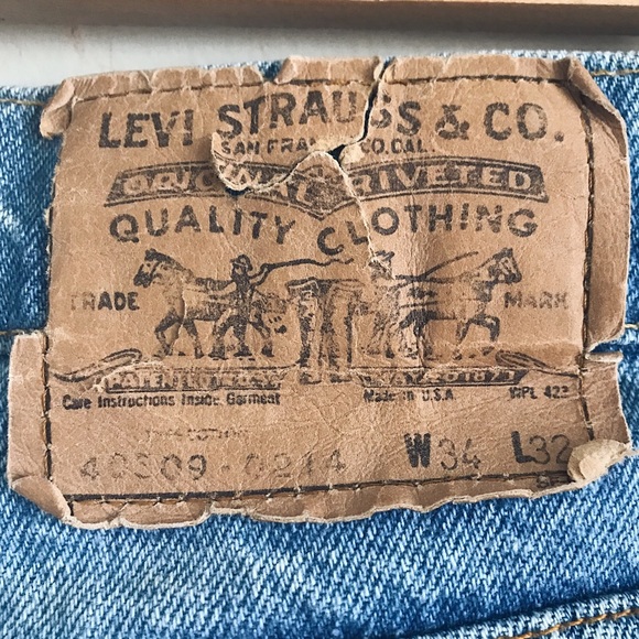 Vintage | RARE Stone Washed Levi’s Orange Tab 509 - Picture 4 of 6